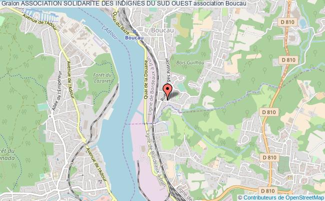 plan association Association Solidarite Des Indignes Du Sud Ouest Boucau