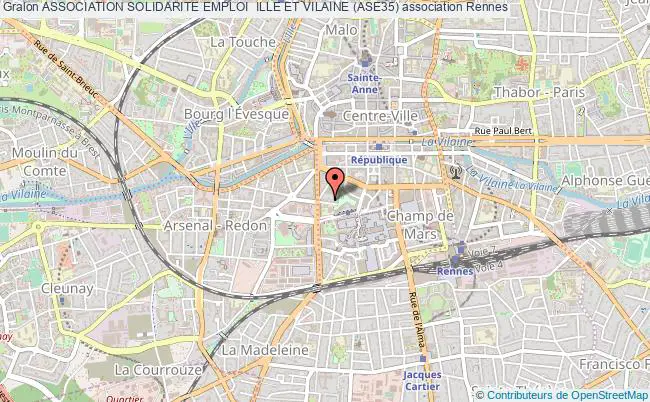plan association Association Solidarite Emploi  Ille Et Vilaine (ase35) Rennes