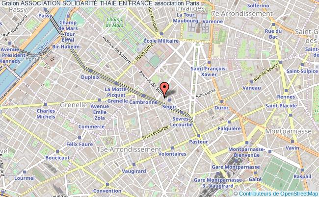 plan association Association Solidarite Thaie En France Paris