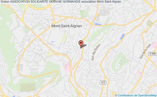 plan association Association Solidarite Ukraine Normandie Mont-Saint-Aignan