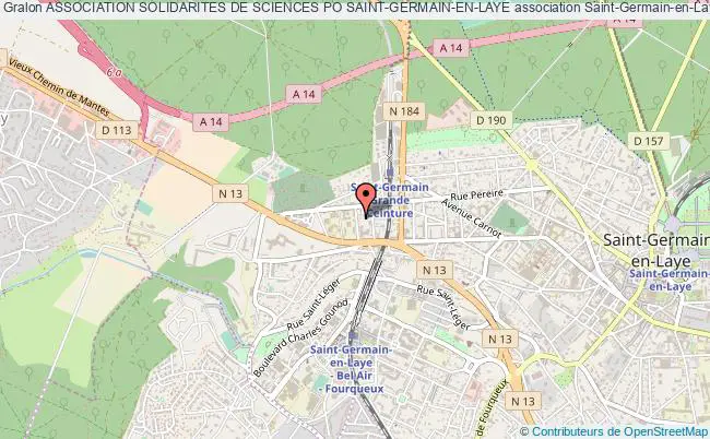 plan association Association Solidarites De Sciences Po Saint-germain-en-laye Saint-Germain-en-Laye