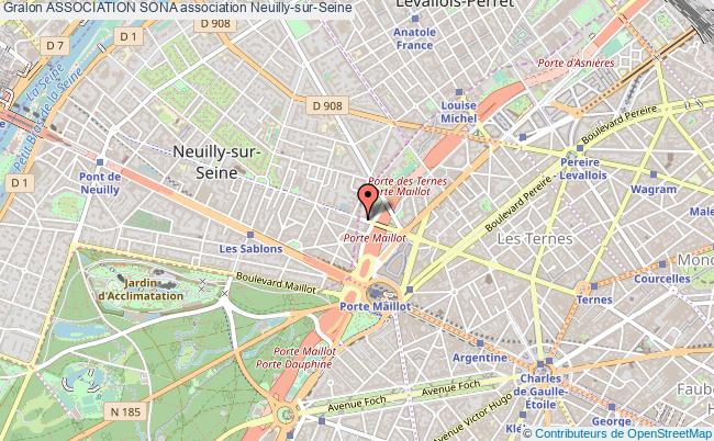plan association Association Sona Neuilly-sur-Seine