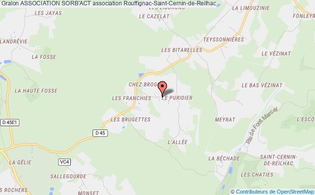 plan association Association Sorb'act Rouffignac-Saint-Cernin-de-Reilhac