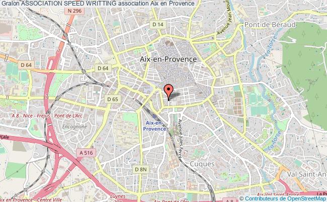 plan association Association Speed Writting Aix-en-Provence