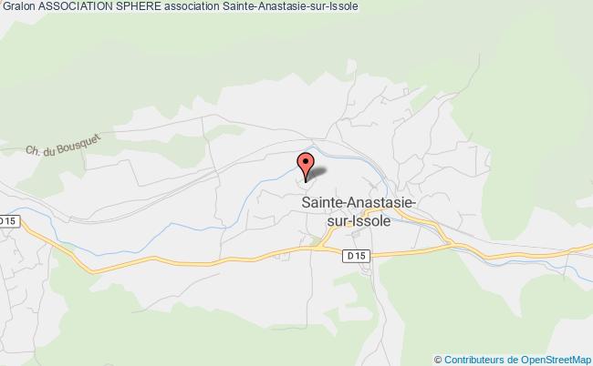 plan association Association Sphere Sainte-Anastasie-sur-Issole