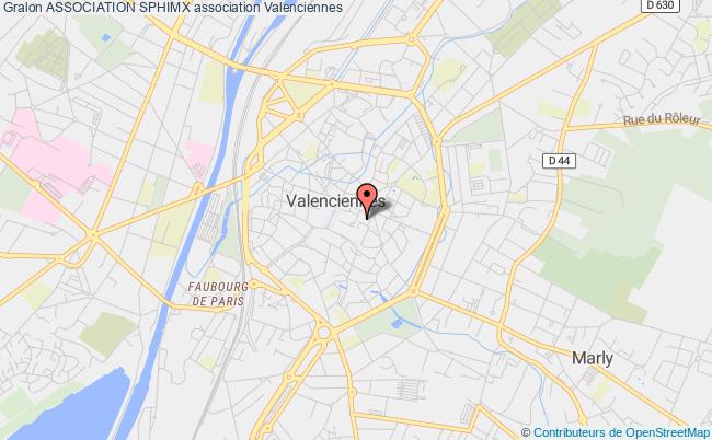 plan association Association Sphimx Valenciennes