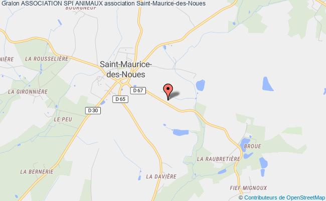 plan association Association Spi Animaux Saint-Maurice-des-Noues
