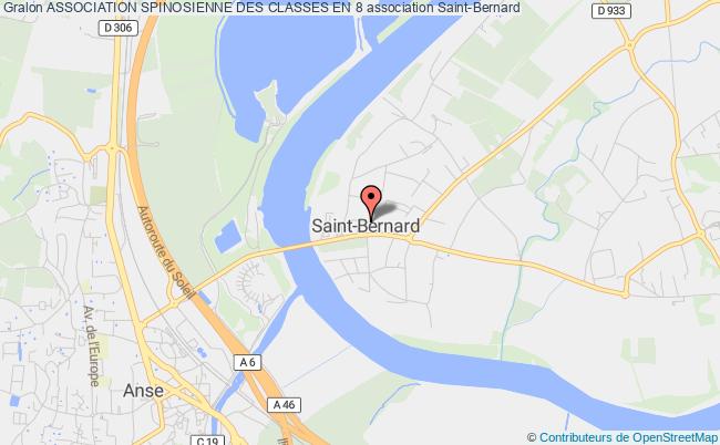plan association Association Spinosienne Des Classes En 8 Saint-Bernard