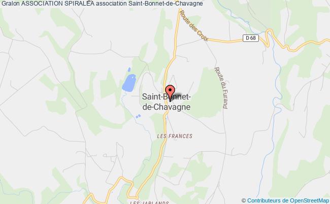 plan association Association Spiralea Saint-Bonnet-de-Chavagne
