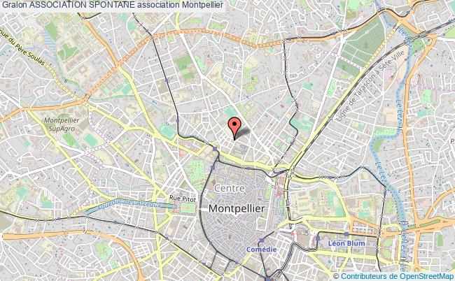 plan association Association Spontane Montpellier