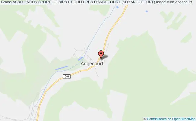 plan association Association Sport, Loisirs Et Cultures D'angecourt (slc Angecourt) Angecourt