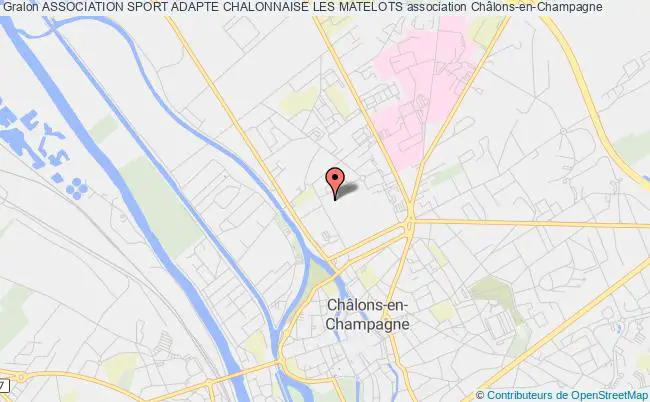 plan association Association Sport Adapte Chalonnaise Les Matelots Châlons-en-Champagne