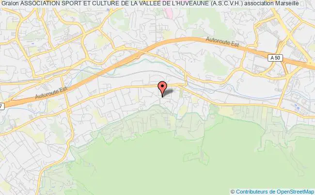 plan association Association Sport Et Culture De La Vallee De L'huveaune (a.s.c.v.h.) Marseille 11