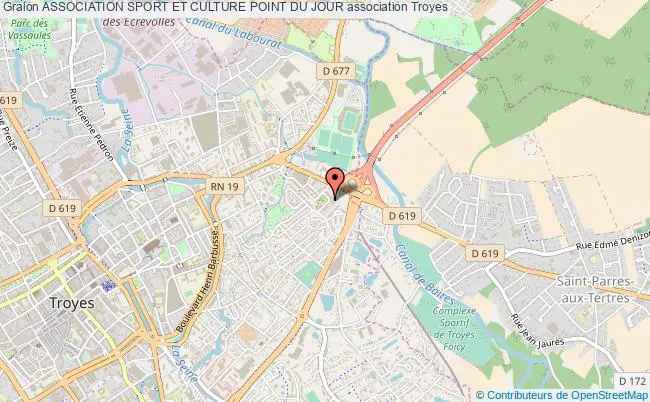 plan association Association Sport Et Culture Point Du Jour Troyes