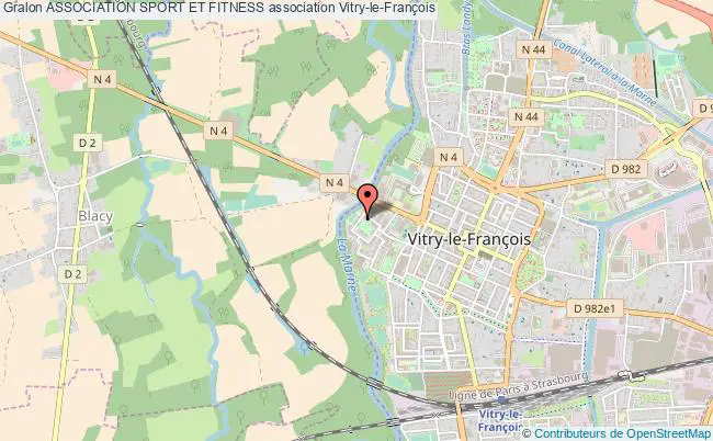 plan association Association Sport Et Fitness Vitry-le-François