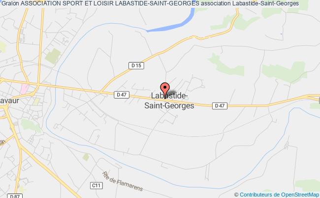 plan association Association Sport Et Loisir Labastide-saint-georges Labastide-Saint-Georges