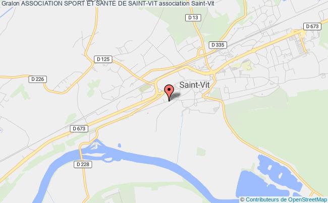 plan association Association Sport Et SantÉ De Saint-vit Saint-Vit