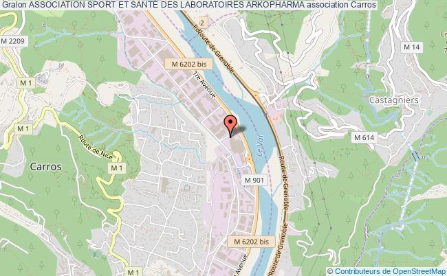 plan association Association Sport Et SantÉ Des Laboratoires Arkopharma 