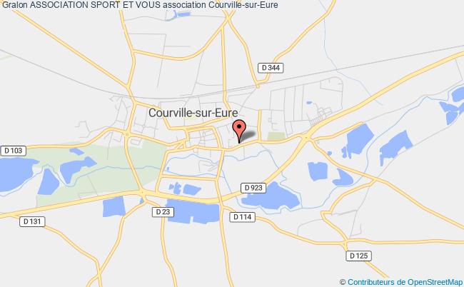 plan association Association Sport Et Vous Courville-sur-Eure