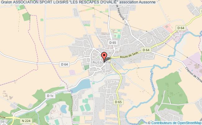 plan association Association Sport Loisirs "les Rescapes D'ovalie" Aussonne