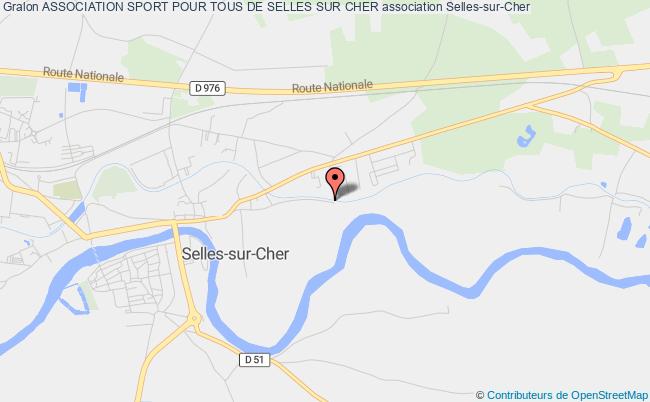 plan association Association Sport Pour Tous De Selles Sur Cher Selles-sur-Cher