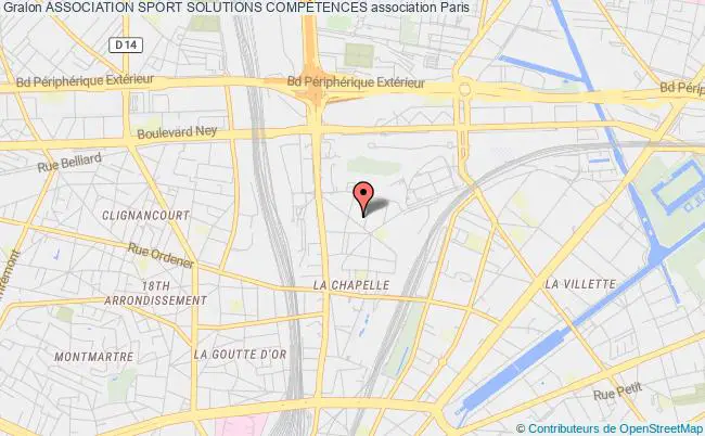 plan association Association Sport Solutions CompÉtences Paris 18e