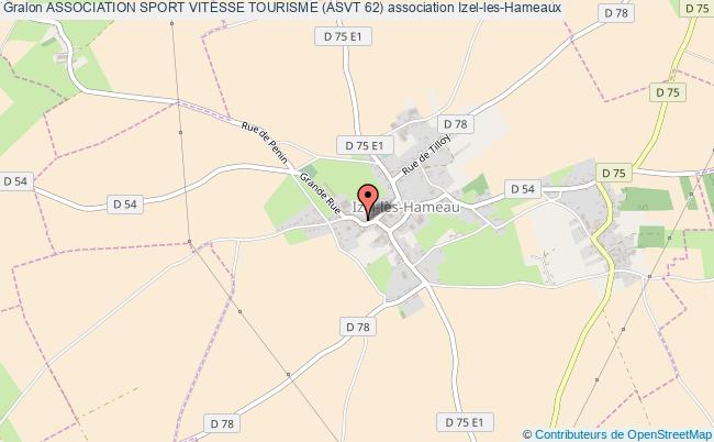 plan association Association Sport Vitesse Tourisme (asvt 62) Izel-les-Hameaux