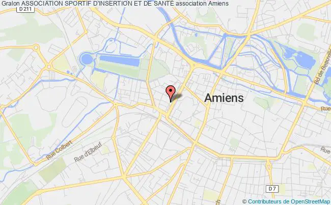 plan association Association Sportif D'insertion Et De SantÉ Amiens