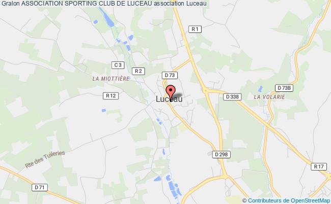 plan association Association Sporting Club De Luceau Luceau