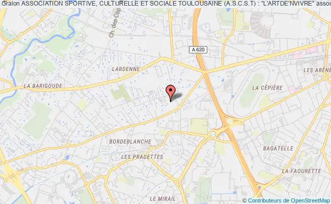 plan association Association Sportive, Culturelle Et Sociale Toulousaine (a.s.c.s.t) : "l'artde'nvivre" Toulouse
