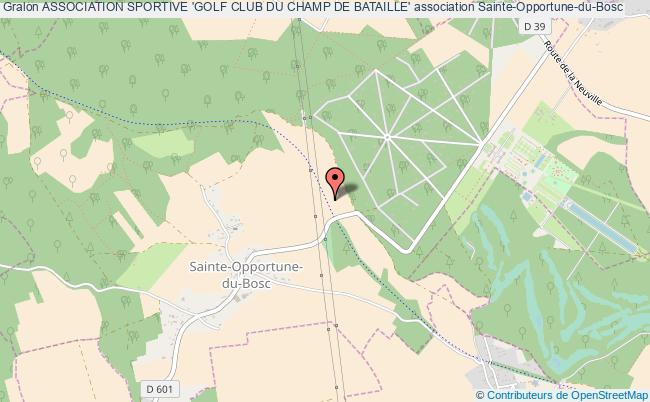 ASSOCIATION SPORTIVE 'GOLF CLUB DU CHAMP DE BATAILLE'