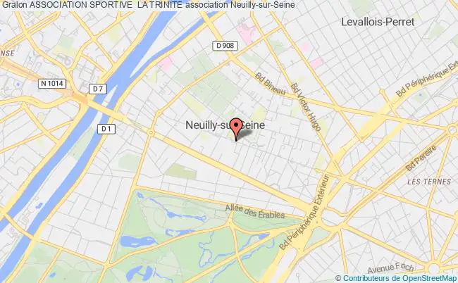 plan association Association Sportive  La Trinite Neuilly-sur-Seine