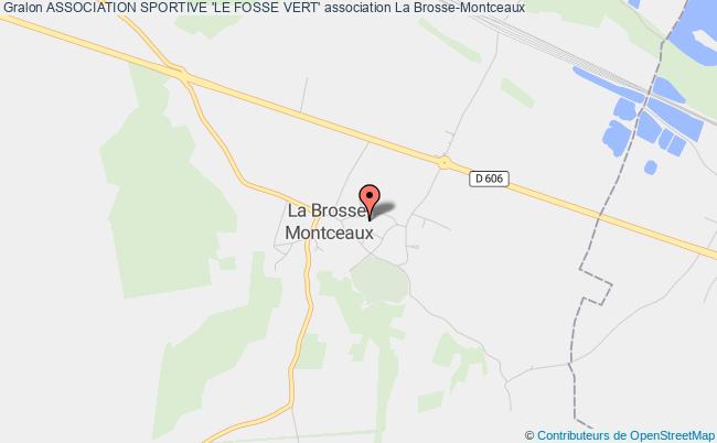 plan association Association Sportive 'le Fosse Vert' La Brosse-Montceaux