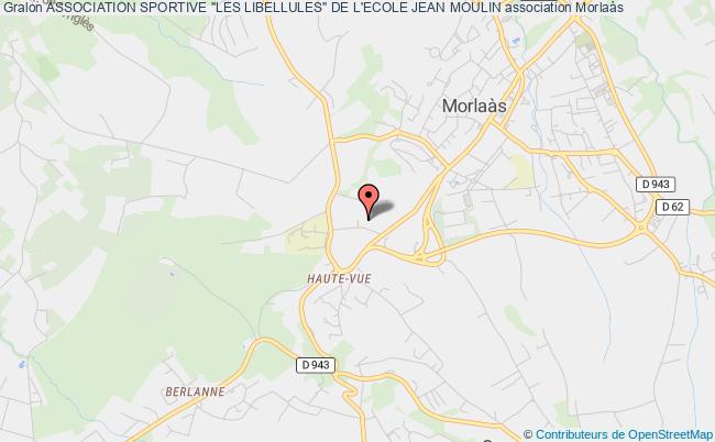 plan association Association Sportive "les Libellules" De L'ecole Jean Moulin Morlaàs