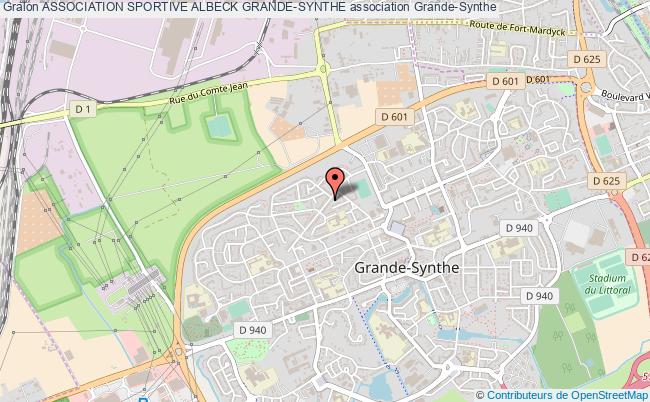 plan association Association Sportive Albeck Grande-synthe Grande-Synthe