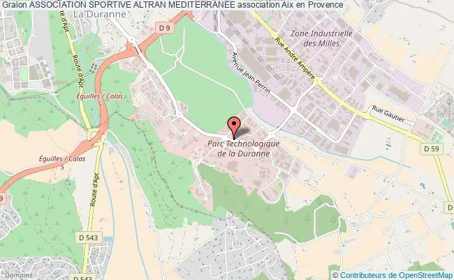 plan association Association Sportive Altran MediterranÉe Aix-en-Provence