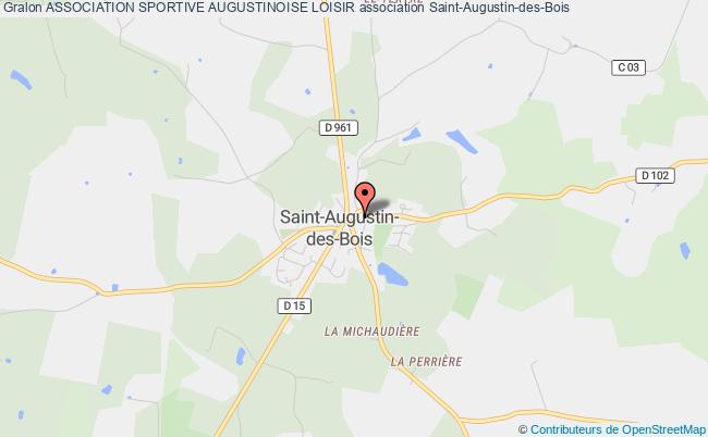 plan association Association Sportive Augustinoise Loisir Saint-Augustin-des-Bois