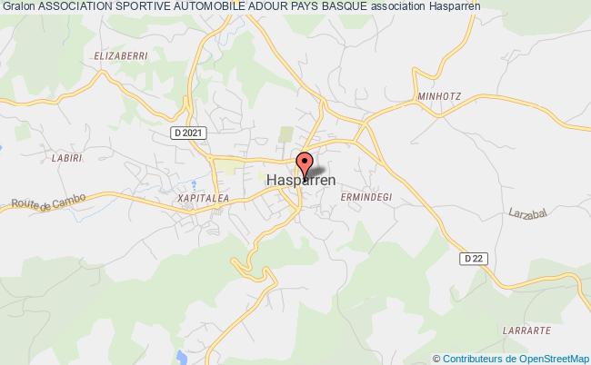 plan association Association Sportive Automobile Adour Pays Basque Hasparren