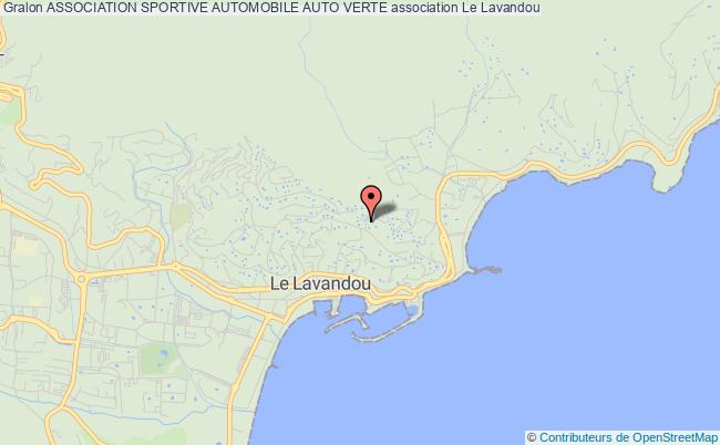 plan association Association Sportive Automobile Auto Verte Le Lavandou