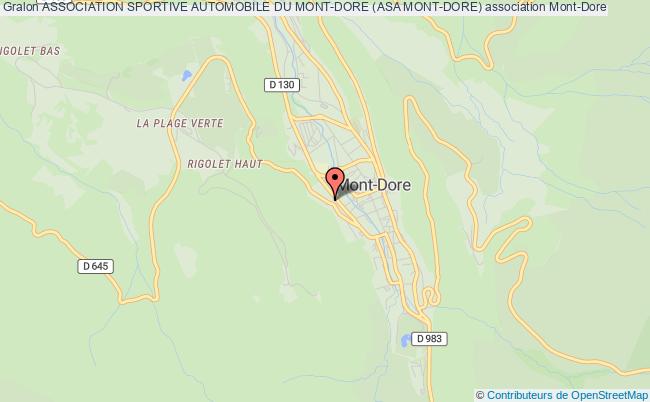 plan association Association Sportive Automobile Du Mont-dore (asa Mont-dore) Mont-Dore
