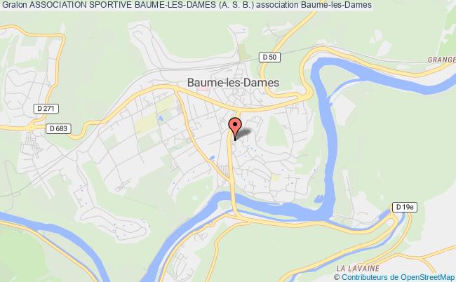 plan association Association Sportive Baume-les-dames (a. S. B.) Baume-les-Dames