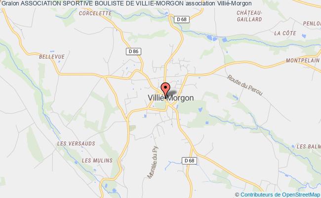 plan association Association Sportive Bouliste De Villie-morgon Villié-Morgon