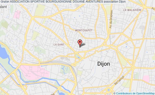 plan association Association Sportive Bourguignonne Douane Aventures Dijon