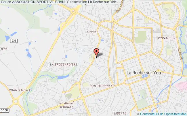 plan association Association Sportive Branly La    Roche-sur-Yon