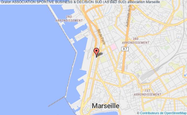 plan association Association Sportive Business & Decision Sud (as B&d Sud) Marseille