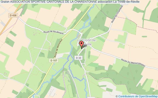plan association Association Sportive Cantonale De La Charentonne La    Trinité-de-Réville