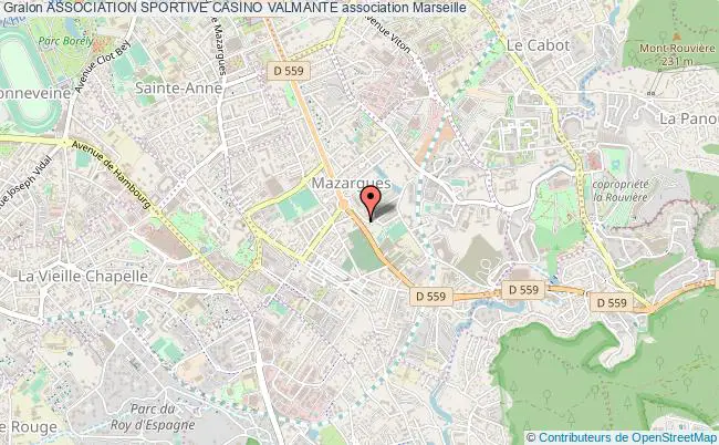 plan association Association Sportive Casino Valmante Marseille 9