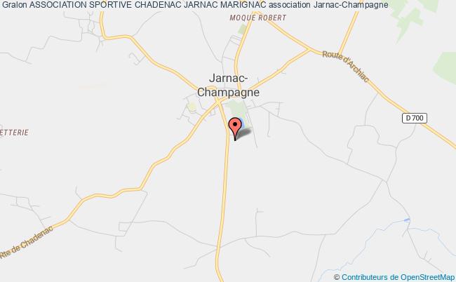 plan association Association Sportive Chadenac Jarnac Marignac Jarnac-Champagne