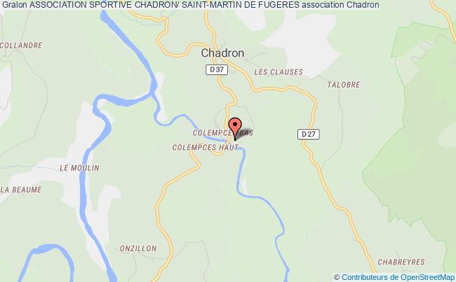 ASSOCIATION SPORTIVE CHADRON/ SAINT-MARTIN DE FUGERES