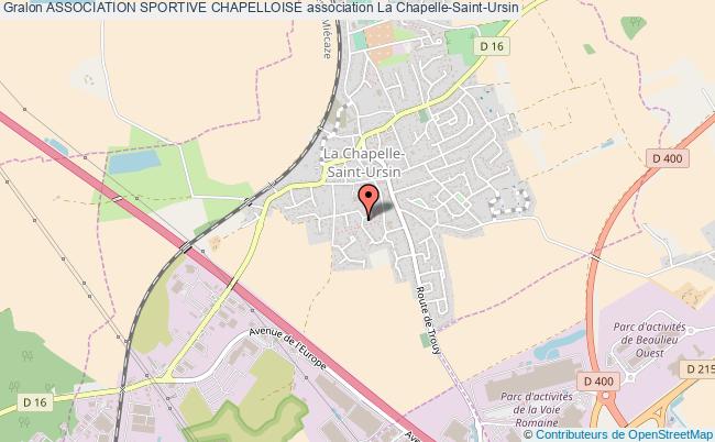 plan association Association Sportive Chapelloise La Chapelle-Saint-Ursin